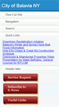 Mobile Screenshot of batavianewyork.com
