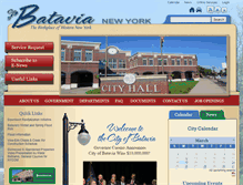 Tablet Screenshot of batavianewyork.com